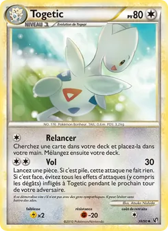 Carte Pokémon Togetic 39