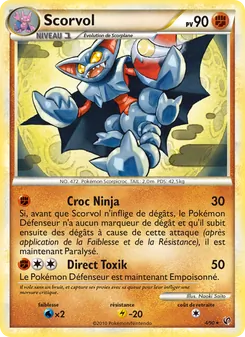 Carte Pokémon Scorvol 4