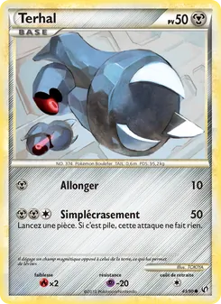 Carte Pokémon Terhal 43