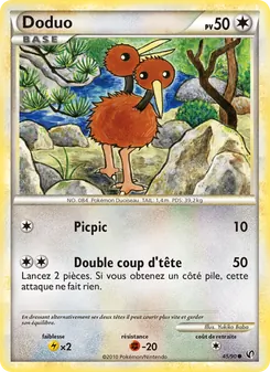 Carte Pokémon Doduo 45