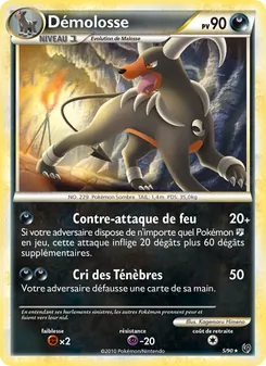 Carte Pokémon Demolosse 5