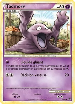 Carte Pokémon Tadmorv 50