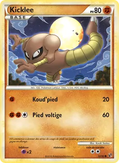 Carte Pokémon Kicklee 52