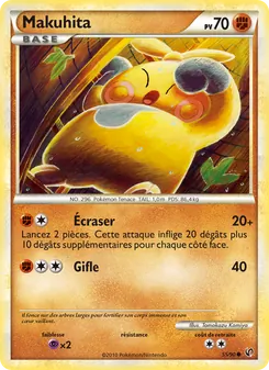 Carte Pokémon Makuhita 55