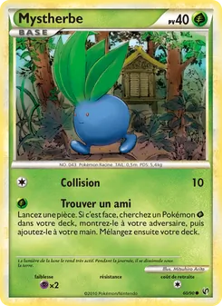 Carte Pokémon Mystherbe 60
