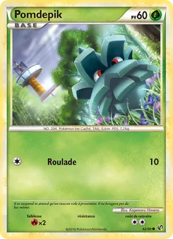 Carte Pokémon Pomdepik 62
