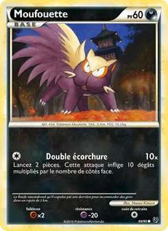 Carte Pokémon Moufouette 69