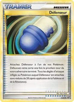 Carte Pokémon Défenseur 72