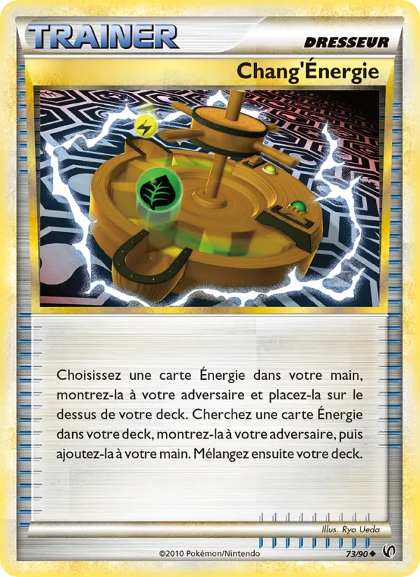 Carte Pokémon Chang’Énergie 73/90 de l'extension Indomptable