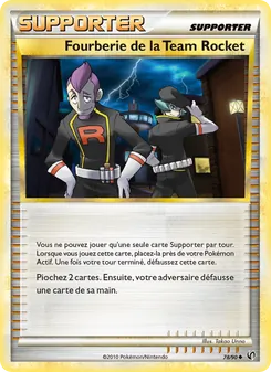 Carte Pokémon Fourberie de la Team Rocket 78