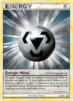 Carte Pokémon Énergie Métal 80