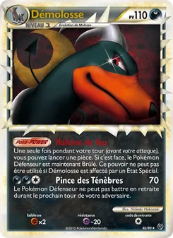 Carte Pokémon Demolosse 82