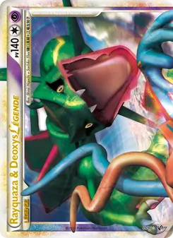 Carte Pokémon Rayquaza & Deoxys LÉGENDE 89