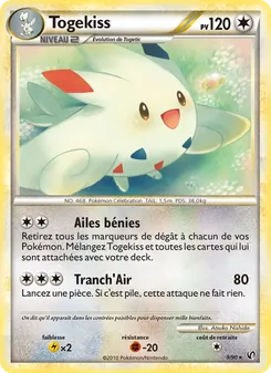 Carte Pokémon Togekiss 9