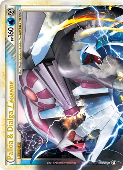 Carte Pokémon Palkia & Dialga LÉGENDE 101