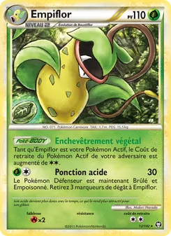 Carte Pokémon Empiflor 12