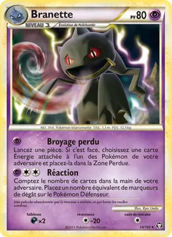 Carte Pokémon Branette 14
