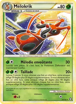 Carte Pokémon Mélokrik 24