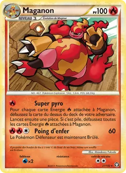 Carte Pokémon Maganon 27