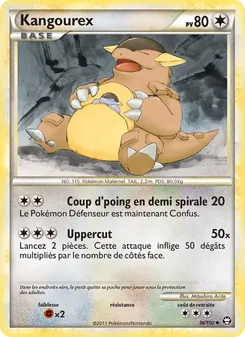 Carte Pokémon Kangourex 36