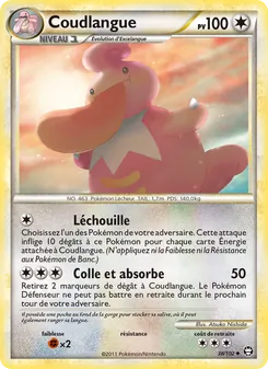 Carte Pokémon Coudlangue 38