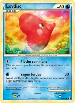 Carte Pokémon Lovdisc 39