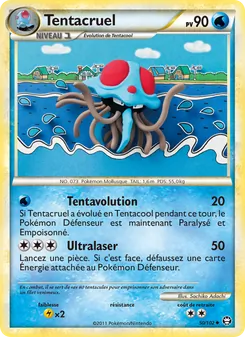 Carte Pokémon Tentacruel 50