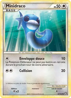 Carte Pokémon Minidraco 62