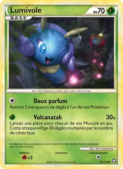 Carte Pokémon Lumivole 64