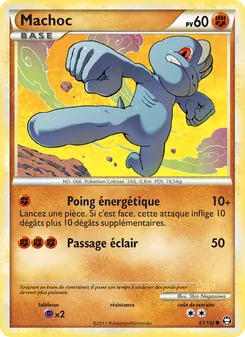 Carte Pokémon Machoc 67