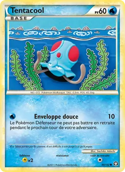 Carte Pokémon Tentacool 80