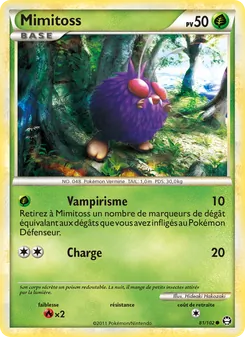 Carte Pokémon Mimitoss 81