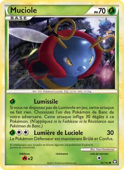 Carte Pokémon Muciole 82