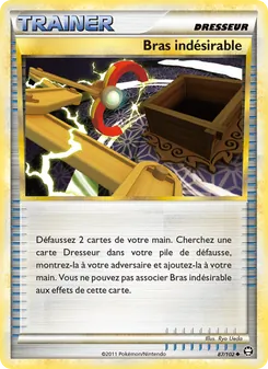 Carte Pokémon Bras indésirable 87