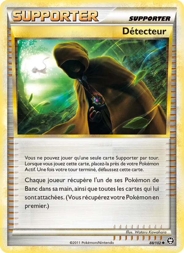 Carte Pokémon Détecteur 88/102 de l'extension Triomphant