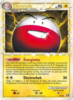 Carte Pokémon Electrode 93