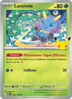 Carte Pokémon Lumivole 004 — 30ᵉ Anniversaire
