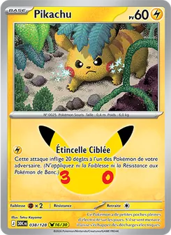 Carte Pokémon Pikachu 038 — 30ᵉ Anniversaire