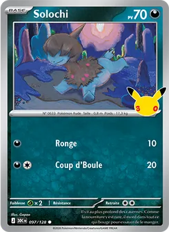 Carte Pokémon Solochi 097 — 30ᵉ Anniversaire