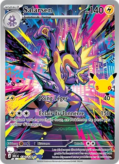 Carte Pokémon Salarsen 134 — 30ᵉ Anniversaire