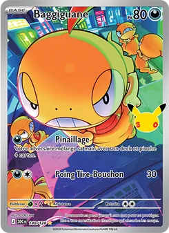 Carte Pokémon Baggiguane 140 — 30ᵉ Anniversaire
