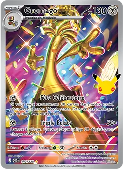 Carte Pokémon Gromago 142 — 30ᵉ Anniversaire