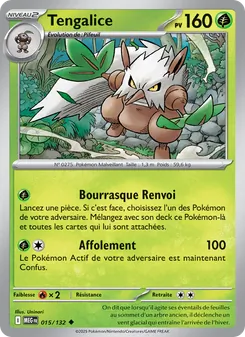 Carte Pokémon Tengalice 015