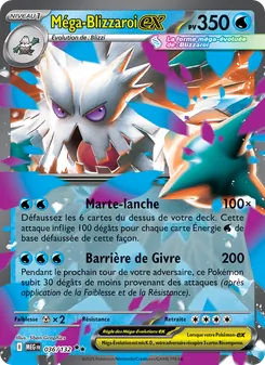 Carte Pokémon Méga-Blizzaroi-ex 036