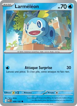 Carte Pokémon Larméléon 039