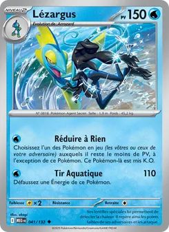 Carte Pokémon Lézargus 041