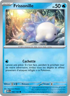 Carte Pokémon Frissonille 042