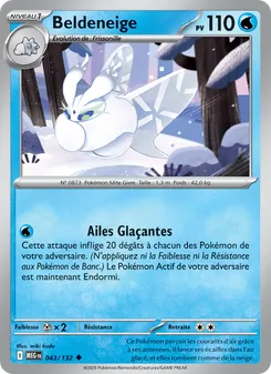 Carte Pokémon Beldeneige 043