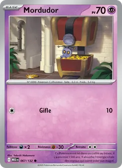 Carte Pokémon Mordudor 067