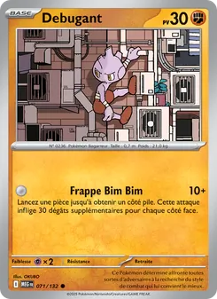 Carte Pokémon Debugant 071 — Méga-Évolution